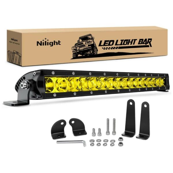 Led bar 17" spot flood combo gulir