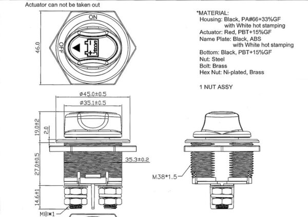 Höfuðrofi 200A - Image 2